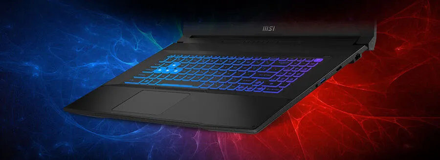 MSI Katana 17 B13VEK-1035XTR i7-13620H 17.3″; 144Hz FreeDOS Full HD  Notebook