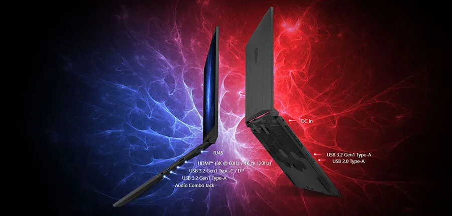 MSI Katana 17 B13VEK-1035XTR i7-13620H 17.3″; 144Hz FreeDOS Full HD  Notebook