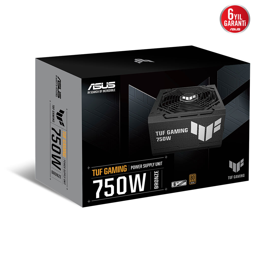 ASUS TUF-GAMING-750B 750W 80 Plus Bronze Gaming Power Supply