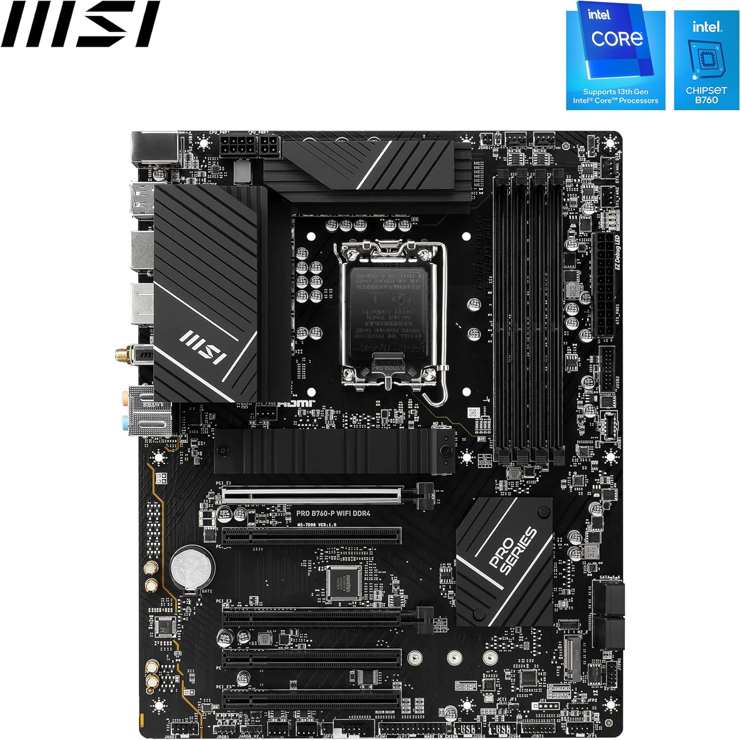 MSI PRO B760-P WIFI DDR4 Gaming Anakart