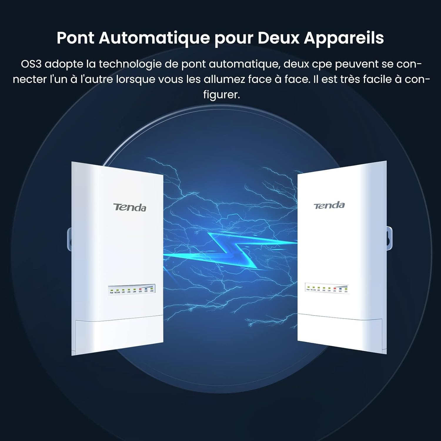 Tenda O3 WIFI-N 150Mbps Dış Mekan 5km Access Point