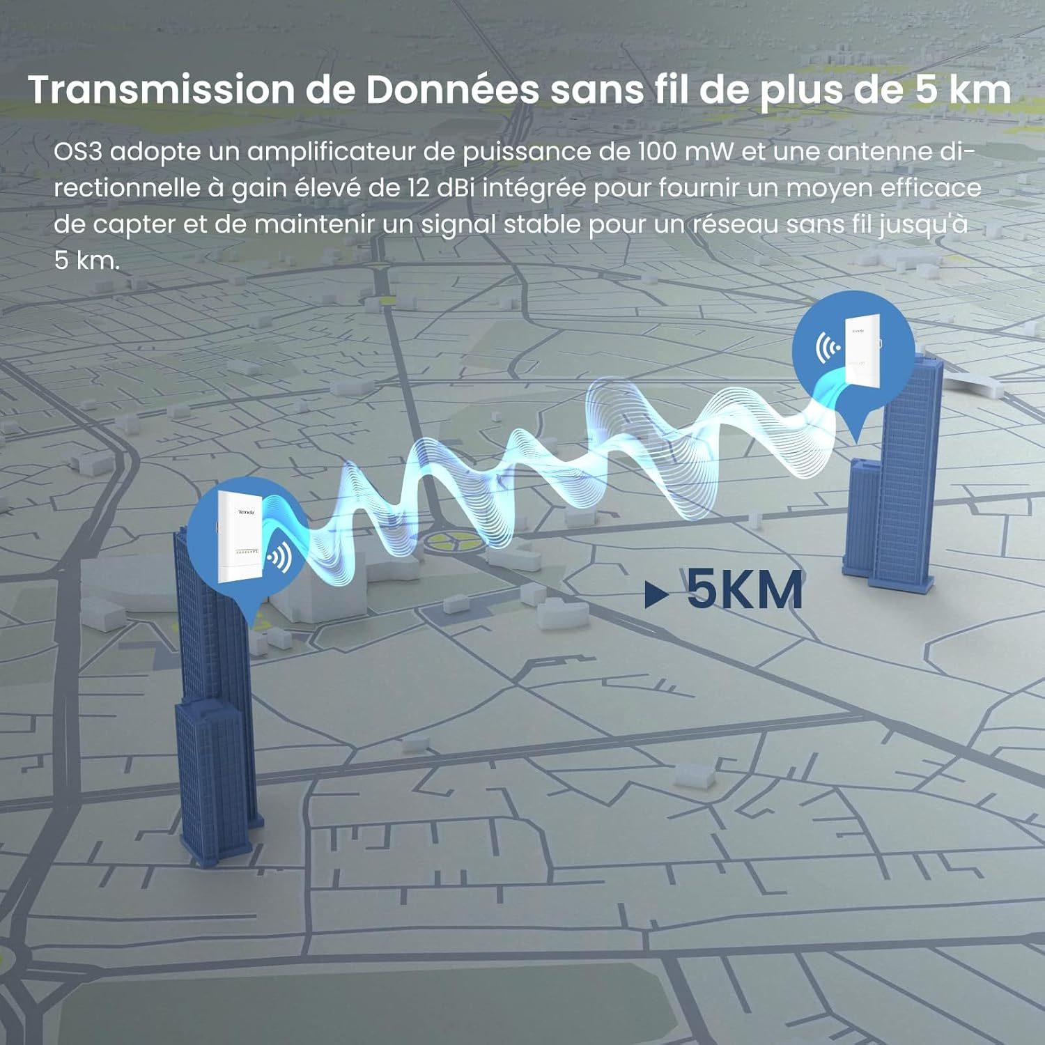 Tenda O3 WIFI-N 150Mbps Dış Mekan 5km Access Point