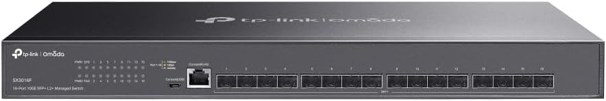 TP-Link Jetstream TL-SX3016F 16 Port Yönetilebilir Switch