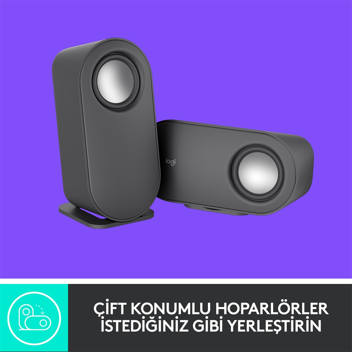 Logitech Z407 980-001348 Bluetooth Multimedia Siyah Hoparlör
