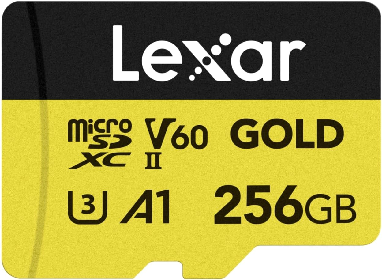 Lexar 256GB LMSGOLD256G-BNNNG Gold MicroSDXC UHS-II 280/180MB/s MicroSD Hafıza Kartı