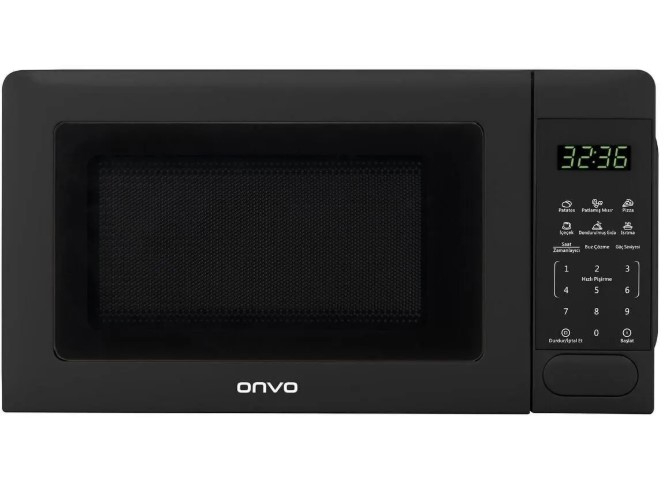 Onvo OVMDF02 20 lt Siyah Mikrodalga Fırın