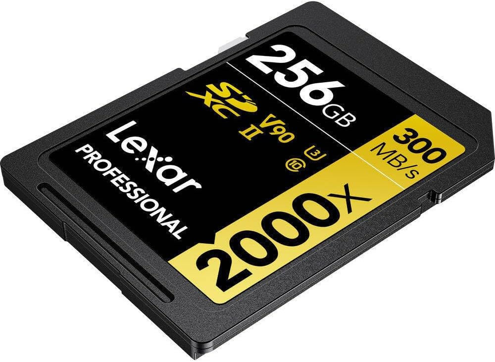 Lexar 256GB LSD2000256G-BNNNG SD Professional 2000X SDXC UHS-II 300/260MB/s SD Hafıza Kartı
