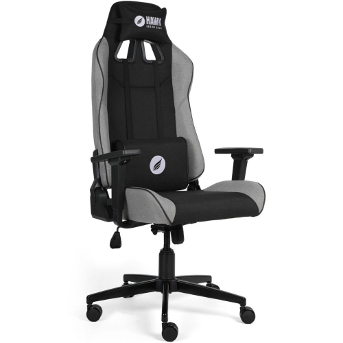 HAWK Fab v3 3D Kolçak Kumaş Siyah/Gri Gaming (Oyuncu) Koltuğu