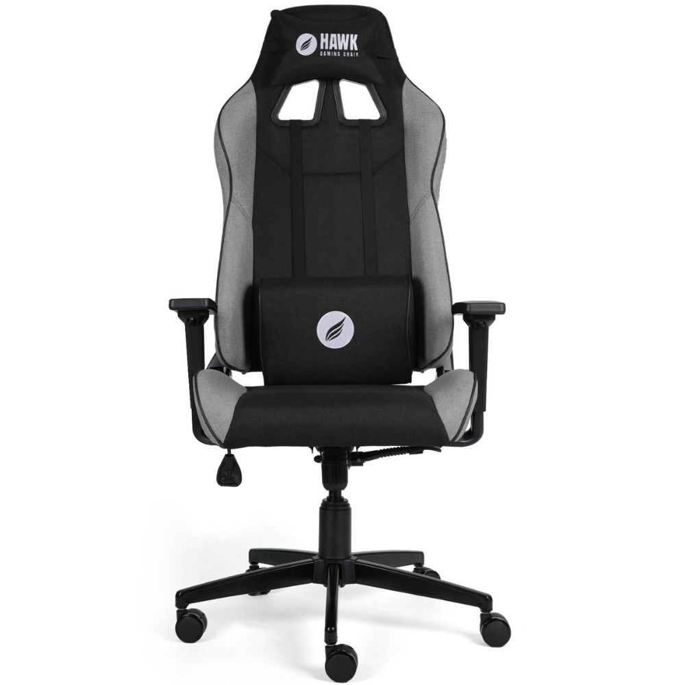 HAWK Fab v3 3D Kolçak Kumaş Siyah/Gri Gaming (Oyuncu) Koltuğu