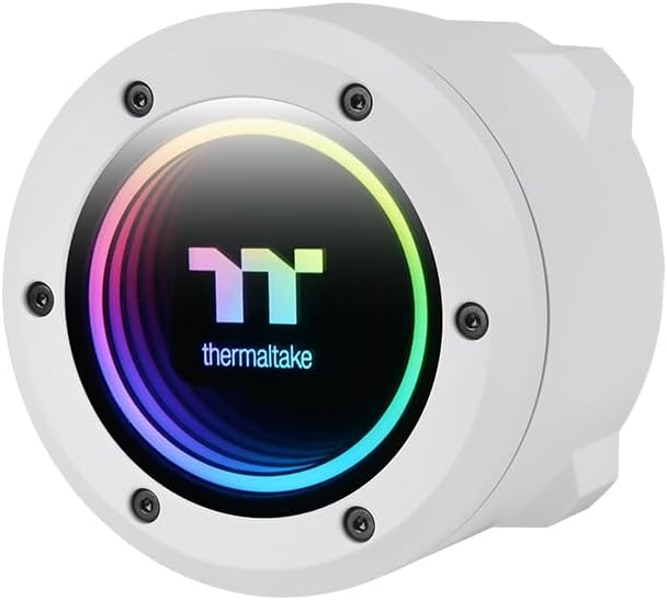 Thermaltake TH240 V2 CL-W364-PL12SW-A Beyaz ARGB 240mm AM5/1851p Uyumlu İşlemci Sıvı Soğutucu