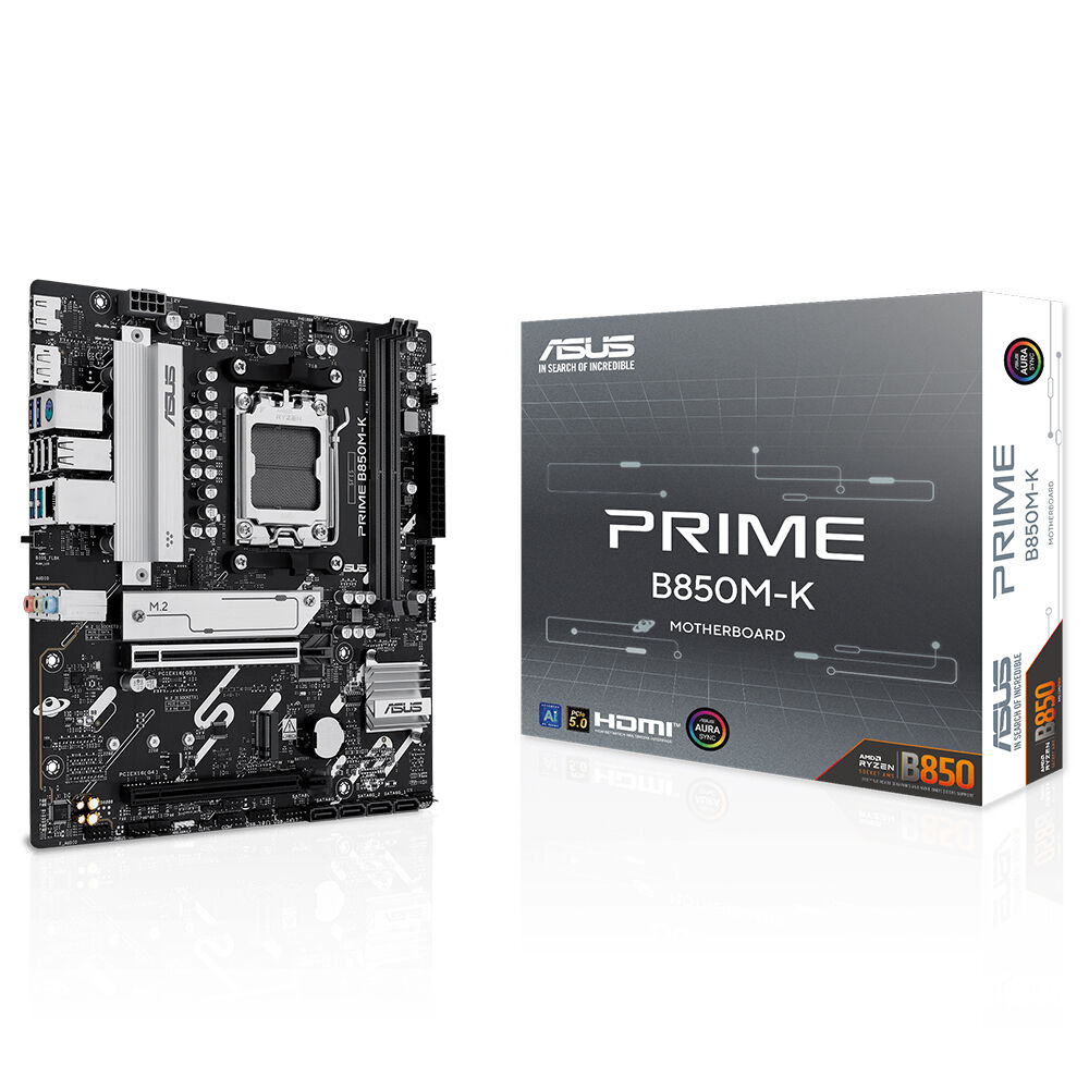 ASUS PRIME GAMING B850M-K AM5 DDR5 8400+(OC)MHz ATX Gaming (Oyuncu) Anakart