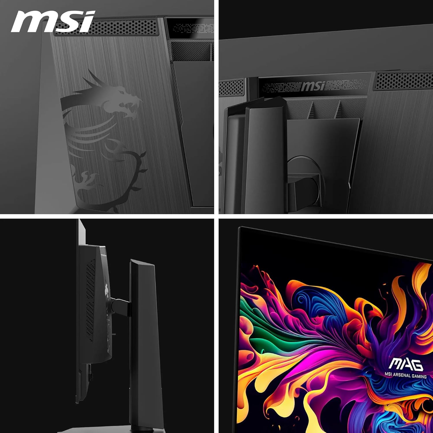 MSI 26.5″ MAG 272QP QD-OLED X50 500HZ 0.03MS WQHD FLAT PIVOT GAMING MONITOR