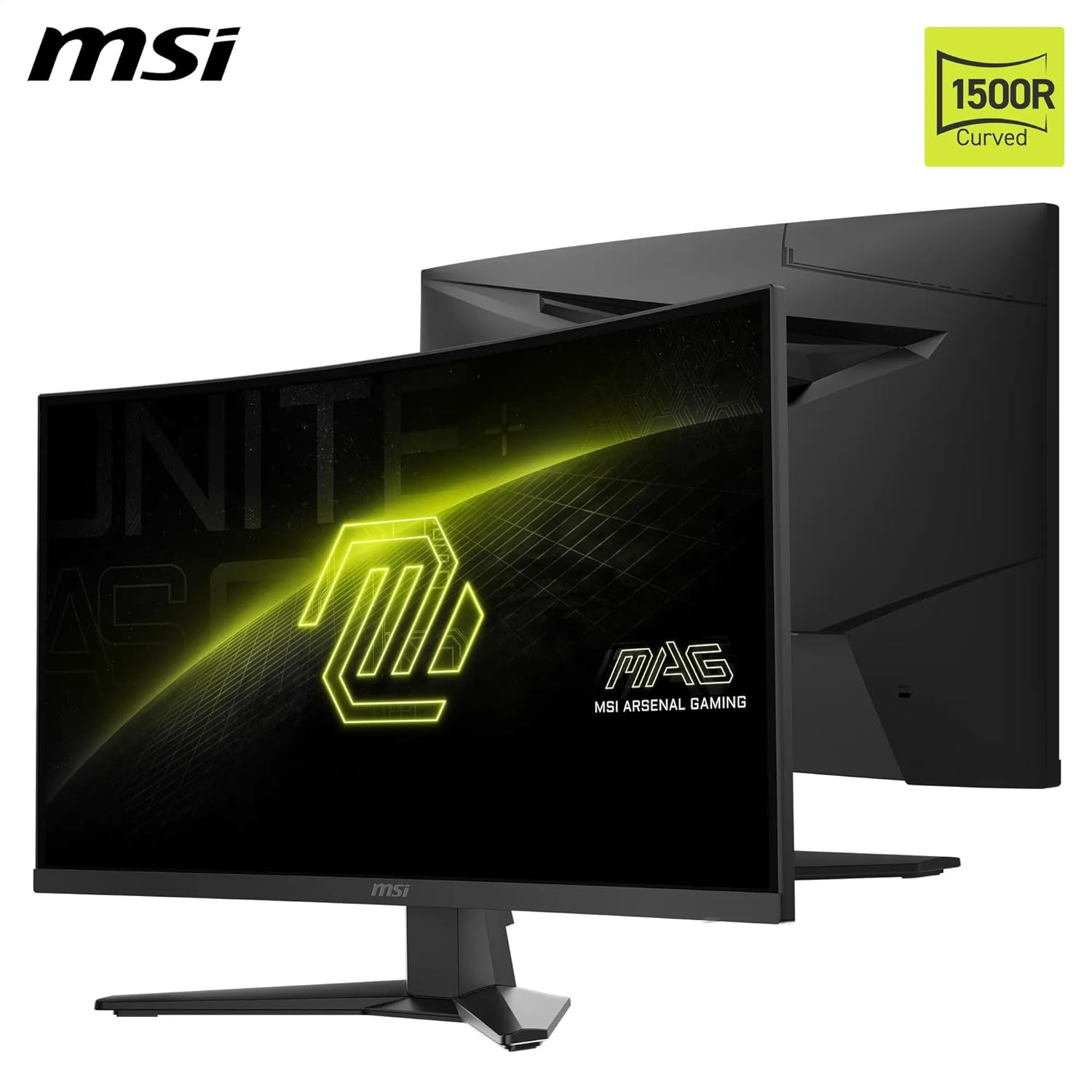 MSI MAG 27″ 275CQF E18 2560x1440 (WQHD) Curved 1500R Rapid VA 180Hz 0.5Ms FreeSync Gaming Monitör