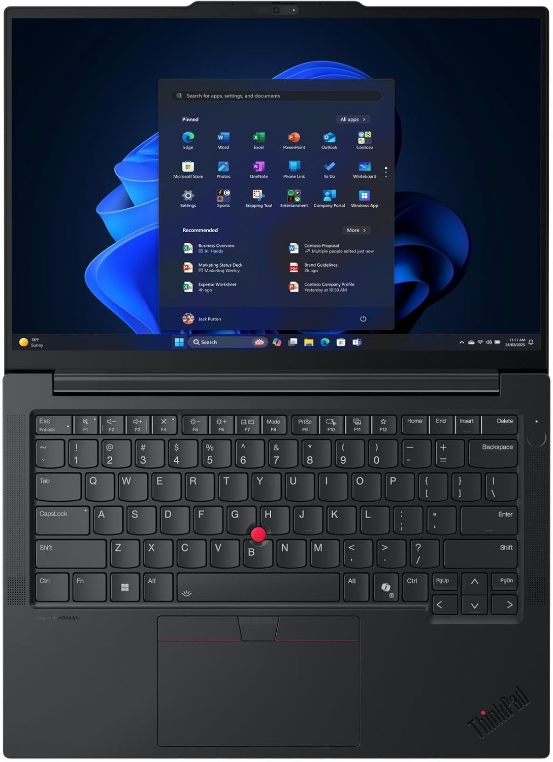 LENOVO THINKPAD E14 21SX007CTX U7-255H 16GB 512GB SSD 14″FDOS