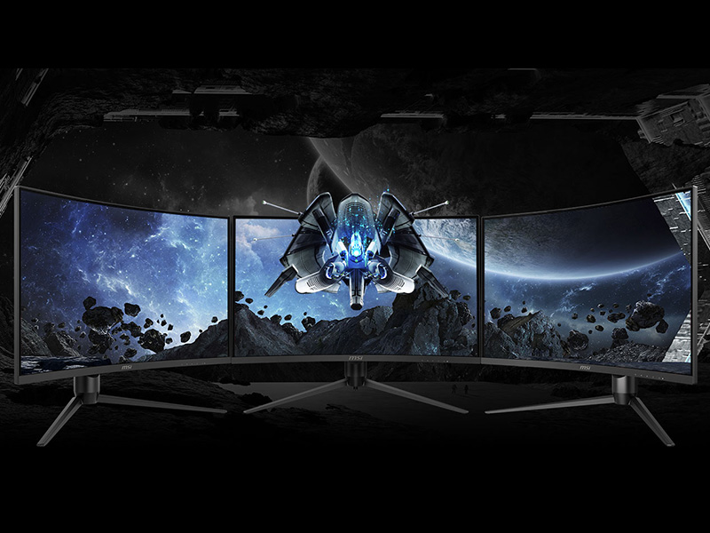 MSI 27″ MAG 276CF E20 1920x1080 (FHD) 16:9 Curve 1500R Rapid VA 200Hz 0.5ms FreeSync Gaming Monitör