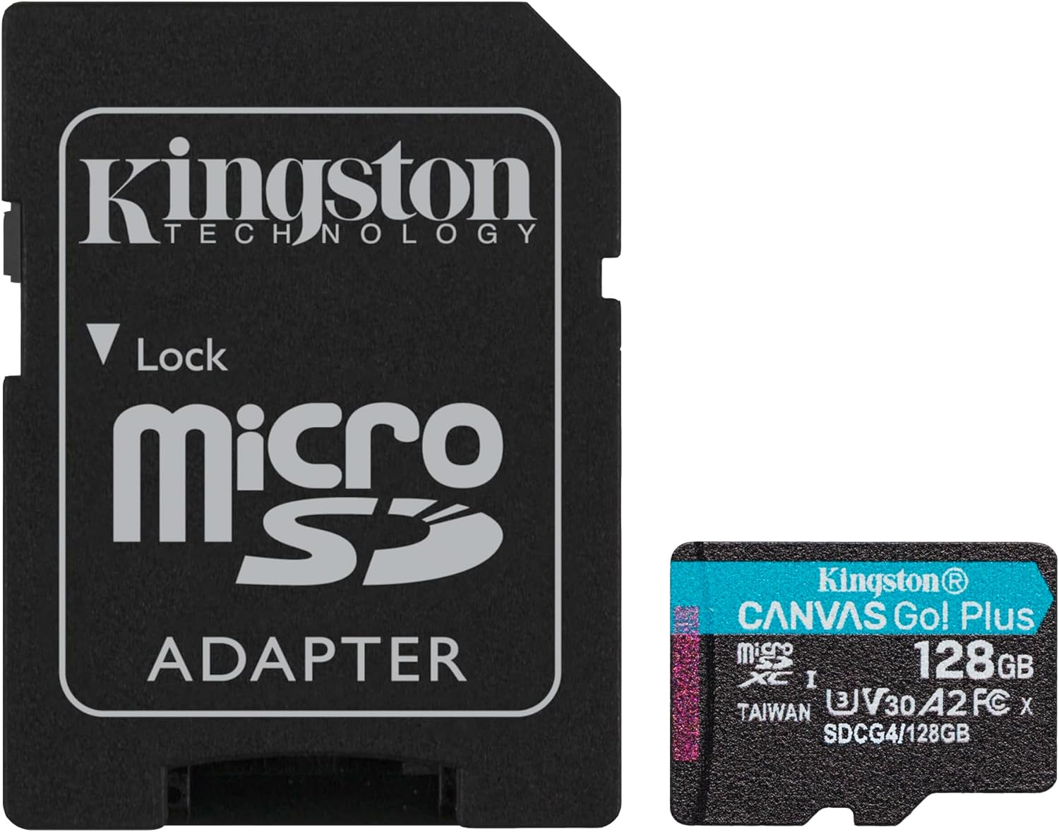 Kingston Canvas Go! Plus 128GB Class 10 SDCG4/128GB 200MB/s MicroSD Hafıza Kartı
