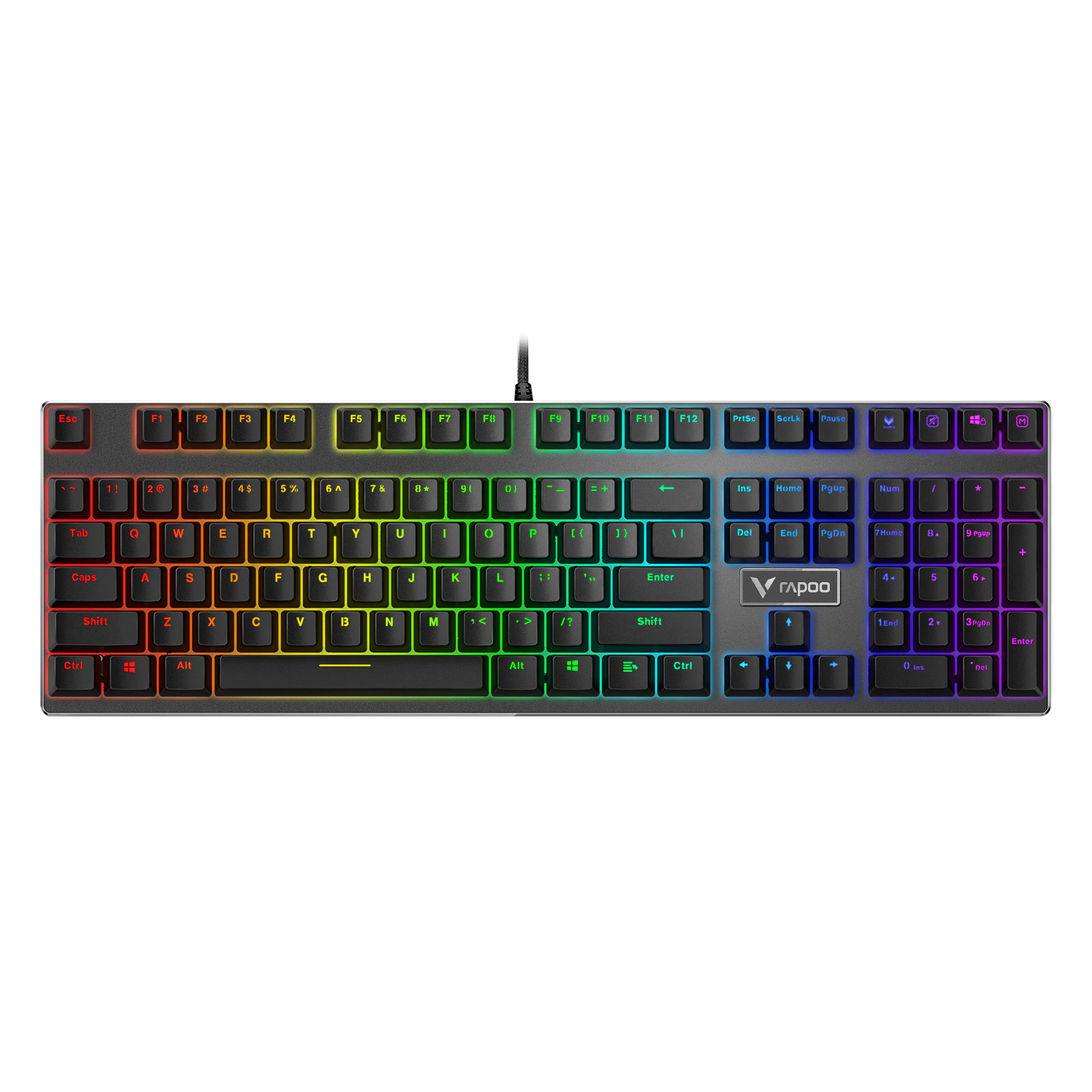 RAPOO V700RGB BACKLIT MECHANICAL GAMING KBD