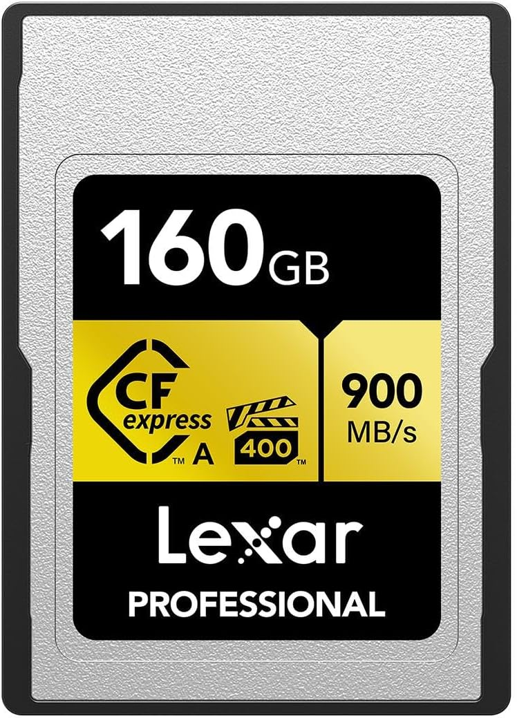 Lexar 160GB LCAGOLD160G-RNENG CF-EXP Professioanl 900/800MB/s SD Hafıza Kartı