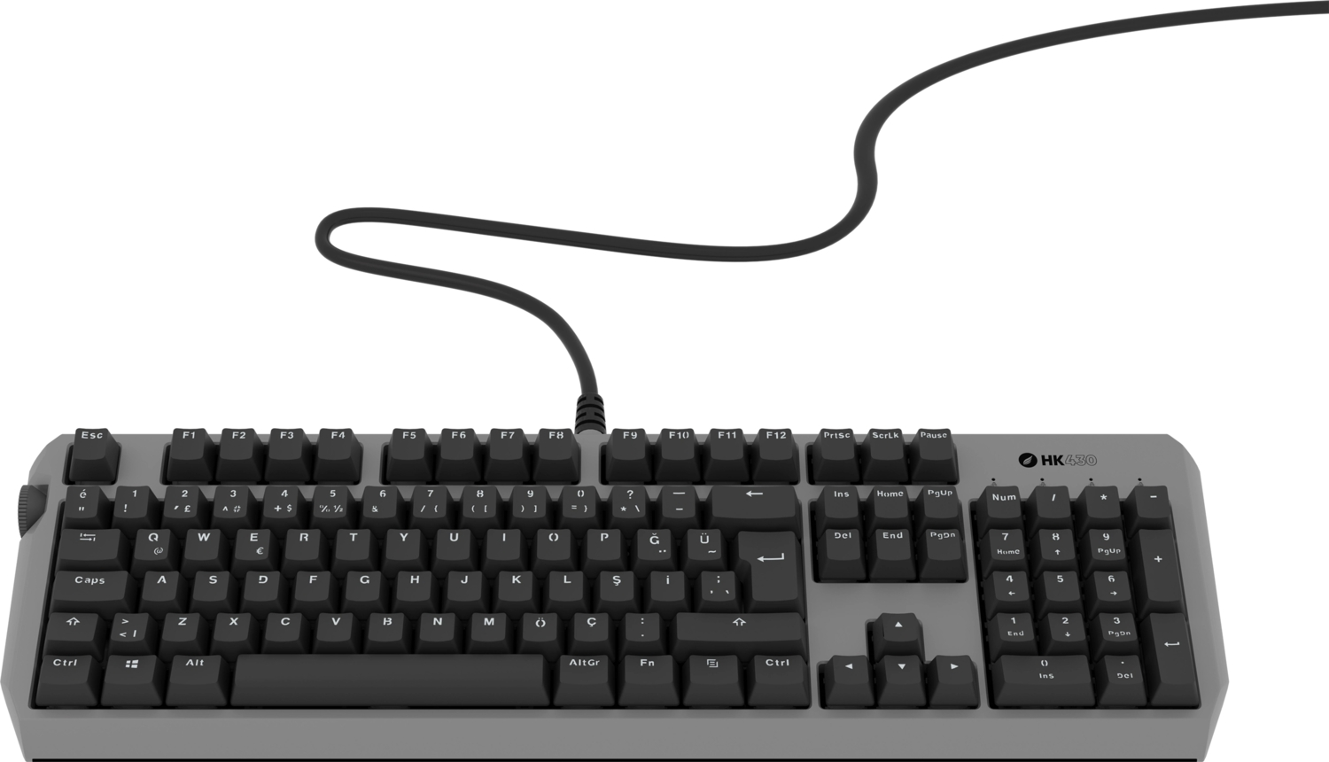 Hawk Gaming HK430M Mekanik MAVI Switch RGB Kablolu Metal Kasa Full Gaming Klavye