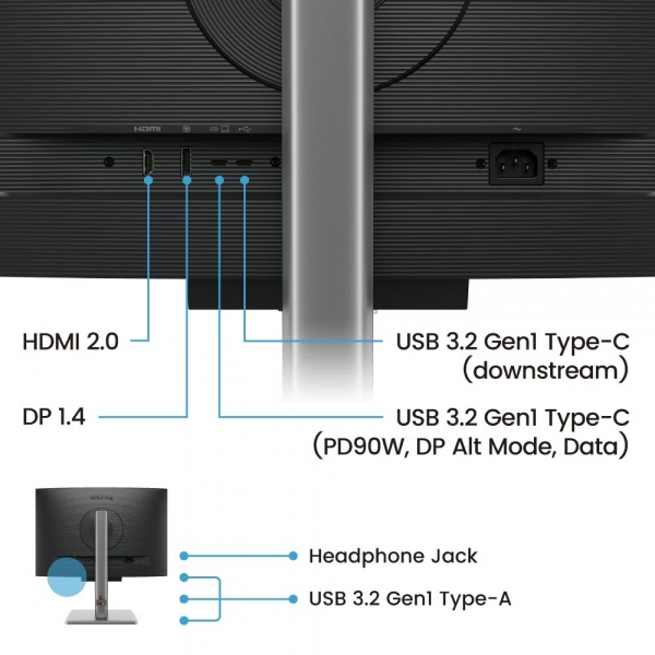 BenQ RD240Q 24.1″ 60Hz 5Ms WQXGA IPS  Monitör