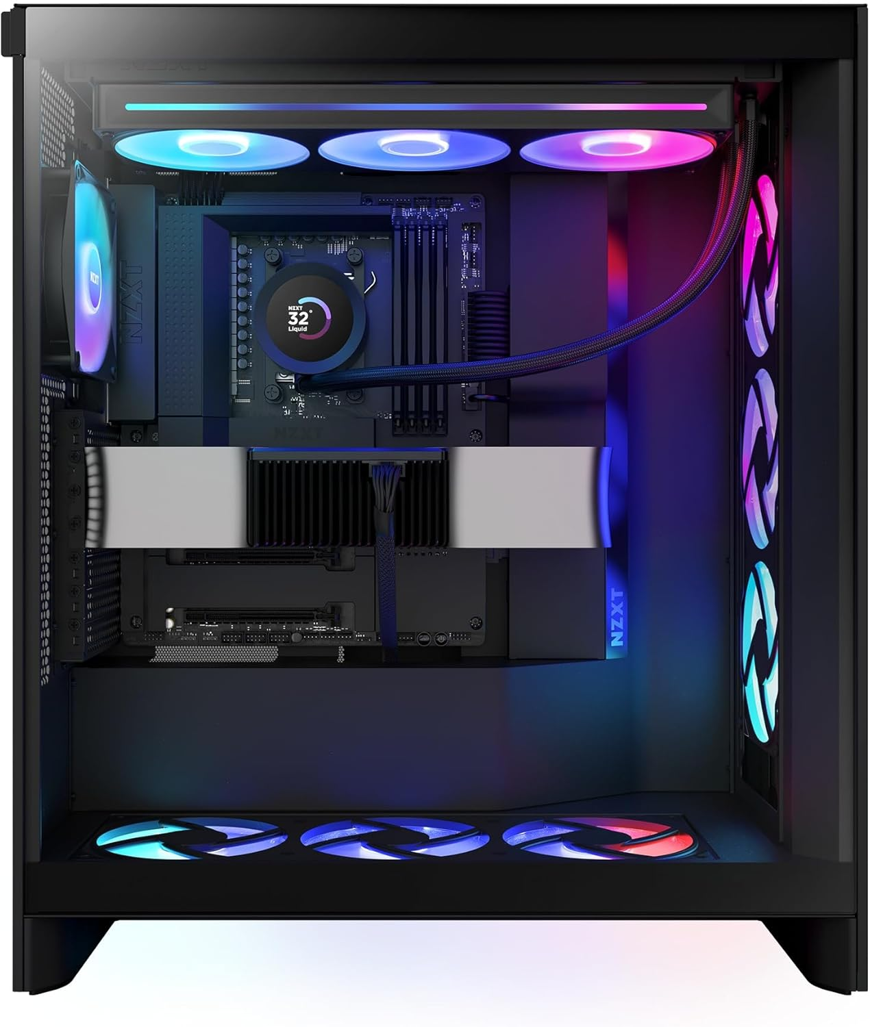 NZXT Kraken Plus 360mm RGB RL-KR360-B2 Siyah İşlemci Sıvı Soğutucu