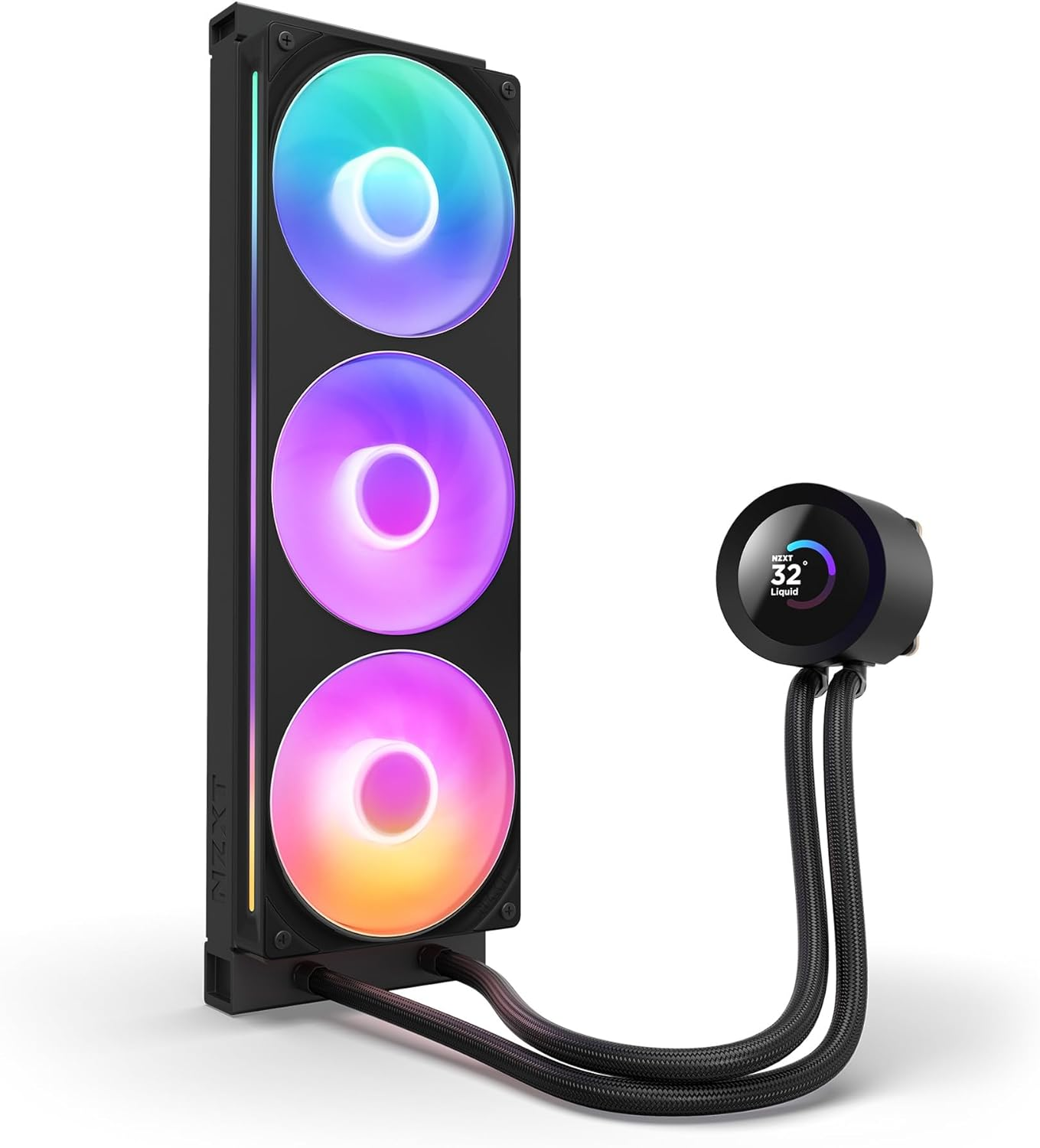 NZXT Kraken Plus 360mm RGB RL-KR360-B2 Siyah İşlemci Sıvı Soğutucu