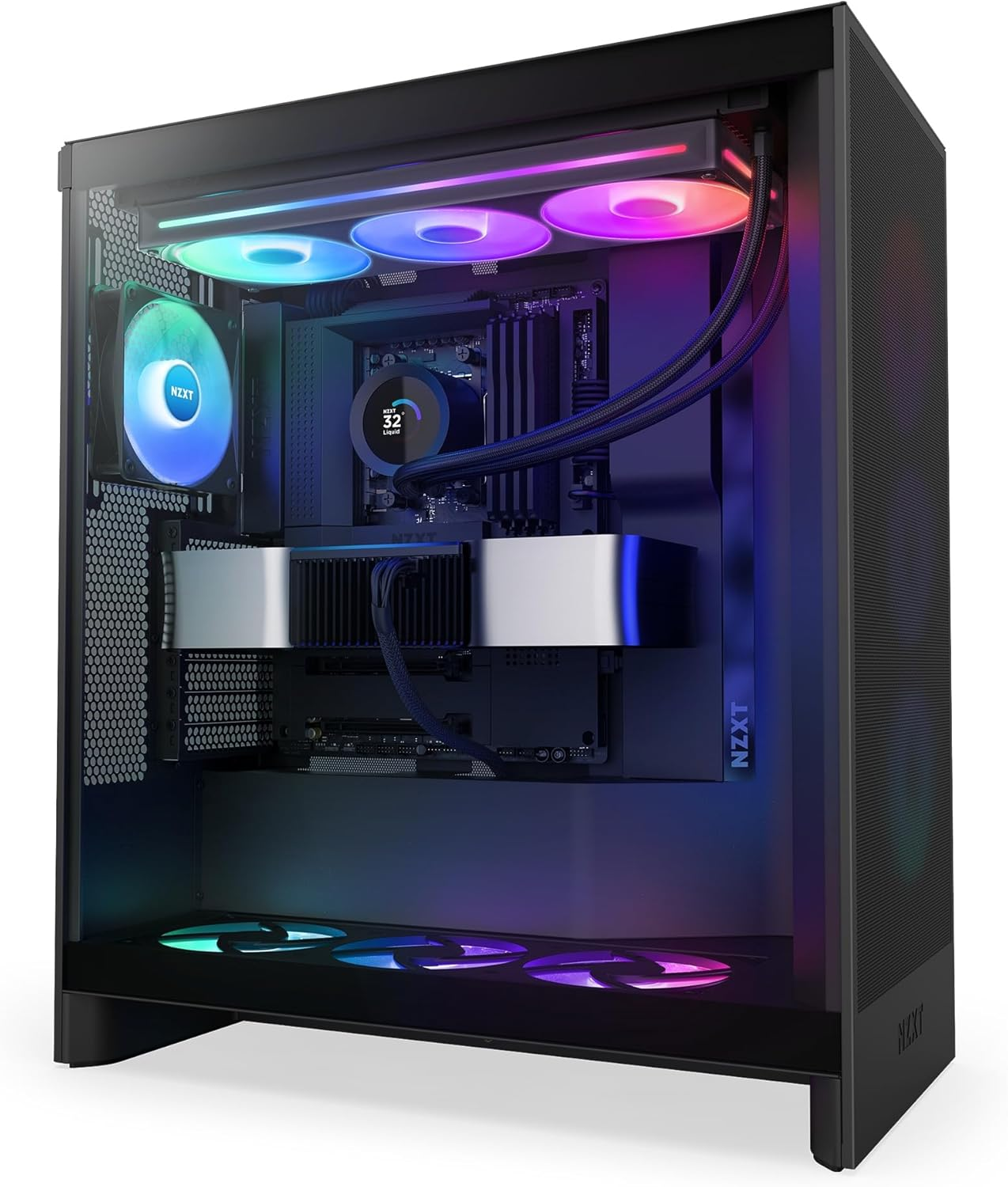 NZXT Kraken Plus 360mm RGB RL-KR360-B2 Siyah İşlemci Sıvı Soğutucu