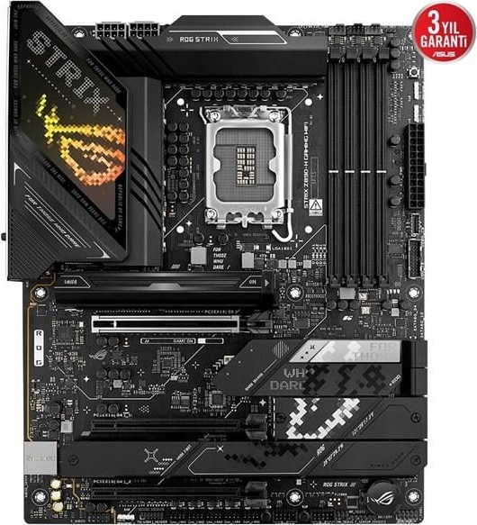 ASUS ROG STRIX Z890-H GAMING WIFI Intel LGA1851 Z890 Soket DDR5 9066+MHz(OC) ATX Gaming Anakart
