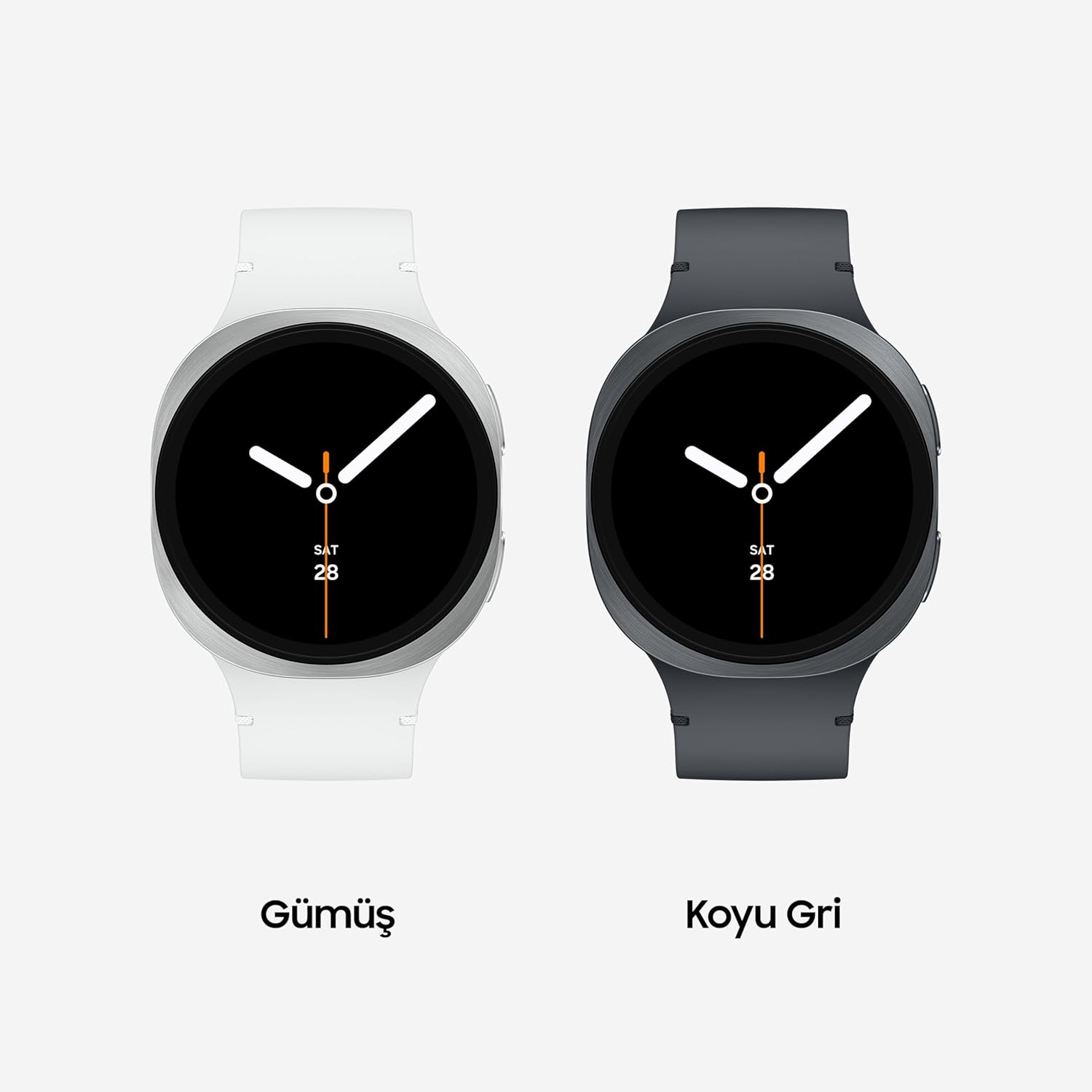 Samsung Galaxy Watch 8 44mm Gümüş Akıllı Saat
