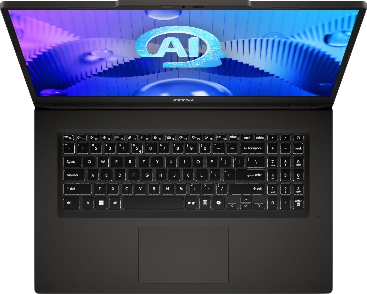 MSI NB VENTUREPRO 17 A2RWEG-027XTR CORE 7 240H 32GB DDR5 RTX5050 GDDR7 8GB 1TB SSD 17.3 FHD 144Hz DOS 