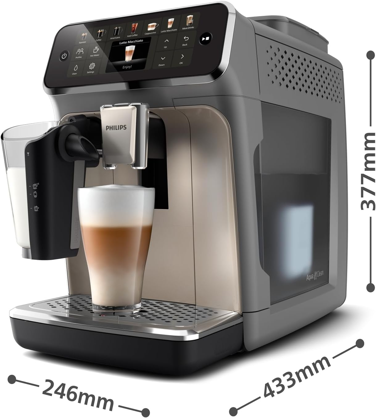 Philips 4400 Serisi LatteGo EP4446/70 Tam Otomatik Espresso Makinesi