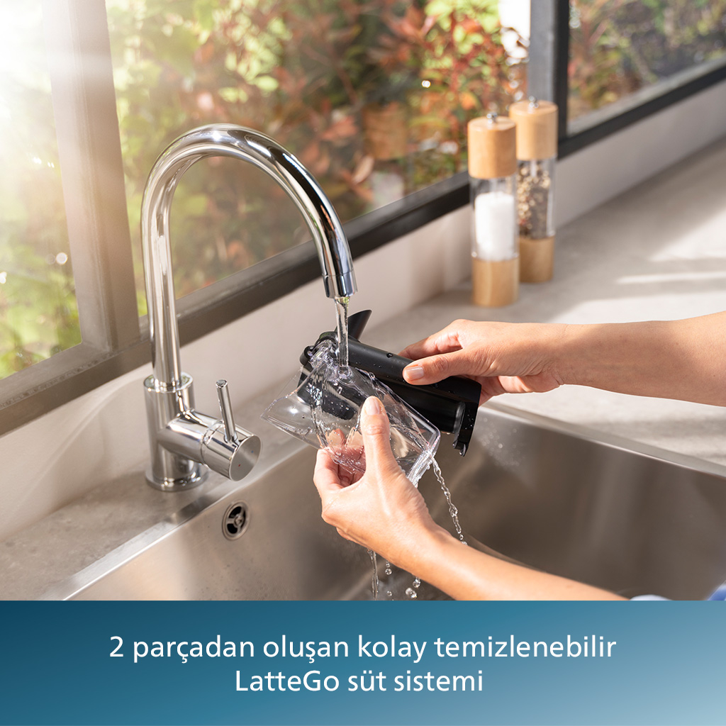 Philips 4400 Serisi LatteGo EP4446/70 Tam Otomatik Espresso Makinesi