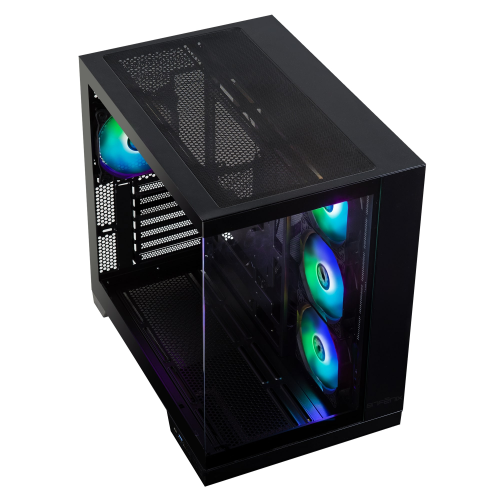 Bitfenix MH100 1000W 80+ Gold PSU 4x120mm ARGB Fan ATX Temperli Cam Siyah Gaming (Oyuncu) Kasa