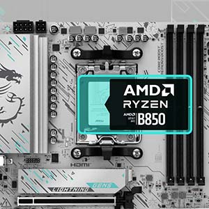 MSI B850M GAMING PLUS WIFI DDR5 AM5 8200(OC)Mhz mATX Gaming Anakart