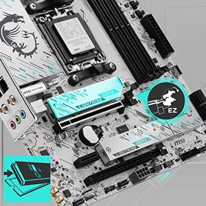 MSI B850M GAMING PLUS WIFI DDR5 AM5 8200(OC)Mhz mATX Gaming Anakart