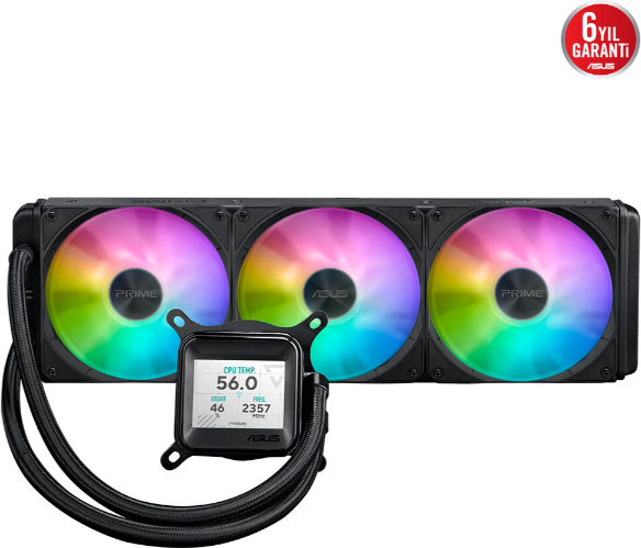 ASUS Prime LC 360 ARGB LCD 360mm İşlemci Sıvı Soğutucu (90RC00Z1-B0EAY0)