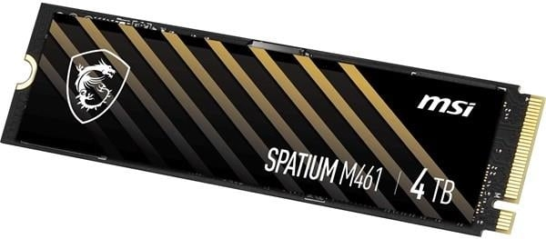 MSI Spatium M461 4TB 5000/4200MB/s PCIe Gen 4.0 NVMe M.2 SSD Disk