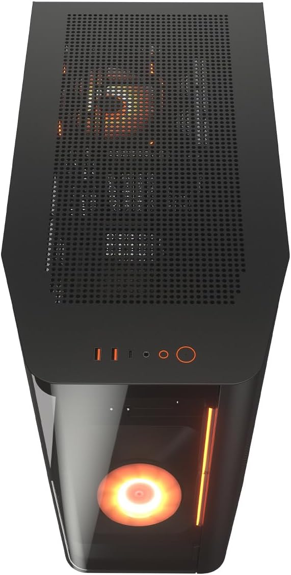 COUGAR FV270 CGR-58M6B-RGB 4x120mm ARGB E-ATX Siyah Gaming Kasa