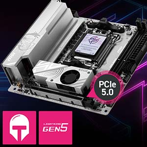 MSI MPG B850I EDGE TI WIFI DDR5 AMD B850 AM5 Soket 8200+(OC)MHz ITX Anakart