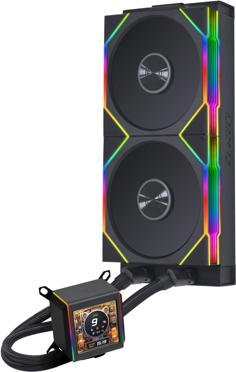 Lian Li Galahad II LCD 280mm Siyah İşlemci Sıvı Soğutucu (GA2ALCD28TB)