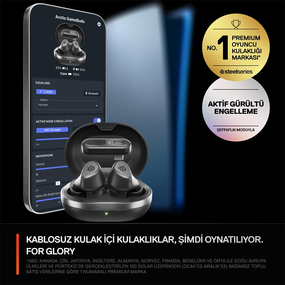 SteelSeries Arctis GameBuds Xbox SSH61681 Gaming (Oyuncu