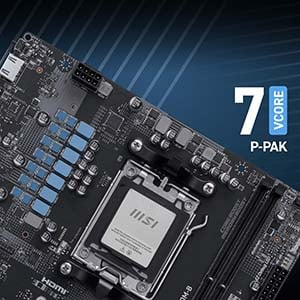 MSI PRO B840M-B DDR5 AMD B840 AM5 Soket DDR5 7200+(OC)MHz mATX Oyuncu Anakart