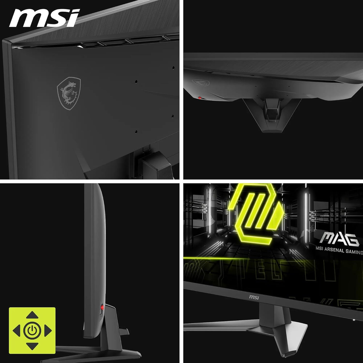MSI MAG 272F 27″ 200Hz 0.5ms Full HD Adaptive Sync Rapid IPS Gaming Monitör