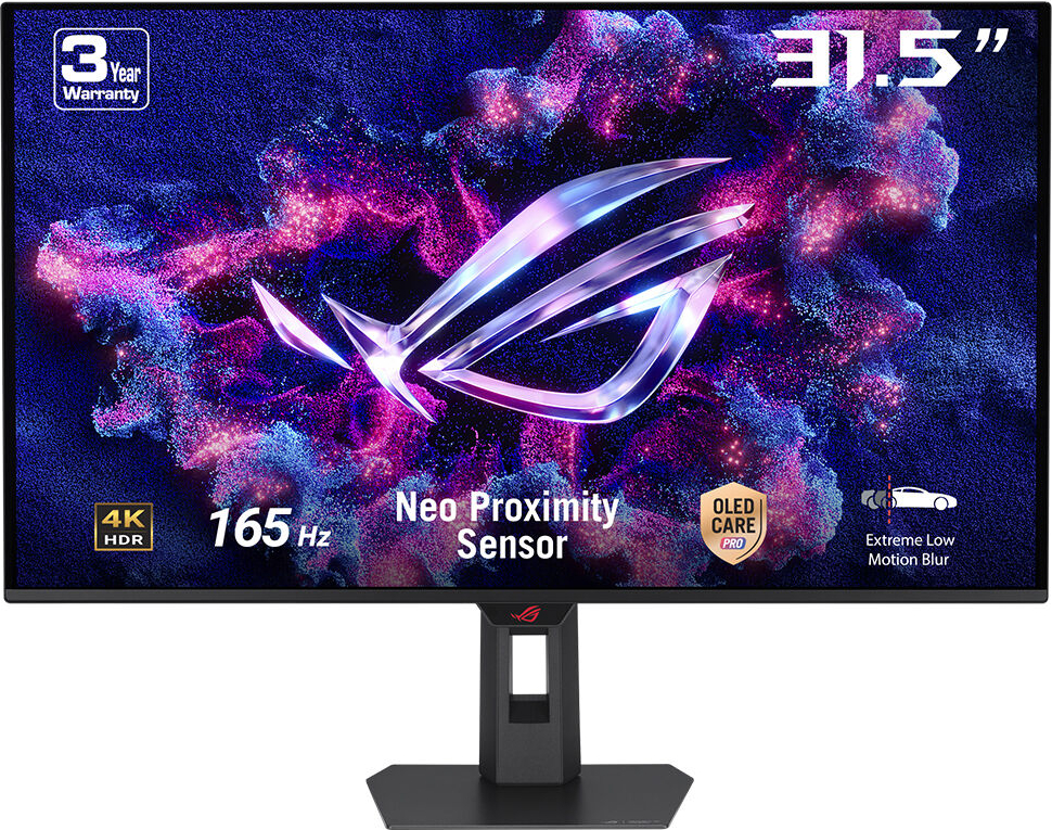ASUS ROG Strix XG32UCDS 31.5″ 165Hz 0.03Ms OLED 4K UHD Adaptive-Sync QD-OLED Gaming Monitör