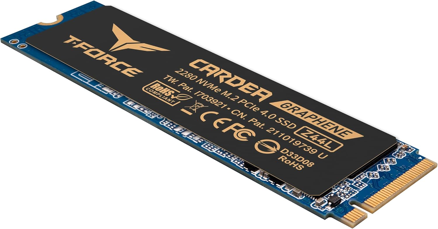 Team T-Force CARDEA Z44L 2TB 3500/3000MB/s PCIe NVMe M.2 SSD Disk 