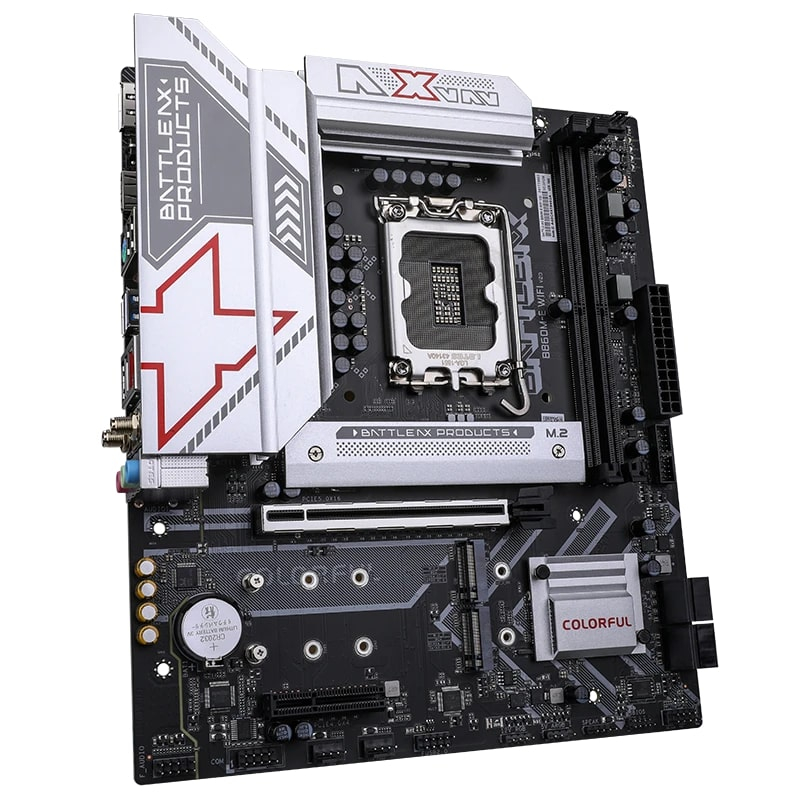 COLORFUL BATTLE-AX B860M-E WIFI V20 DDR5 7600MHz mATX Gaming (Oyuncu) Anakart 