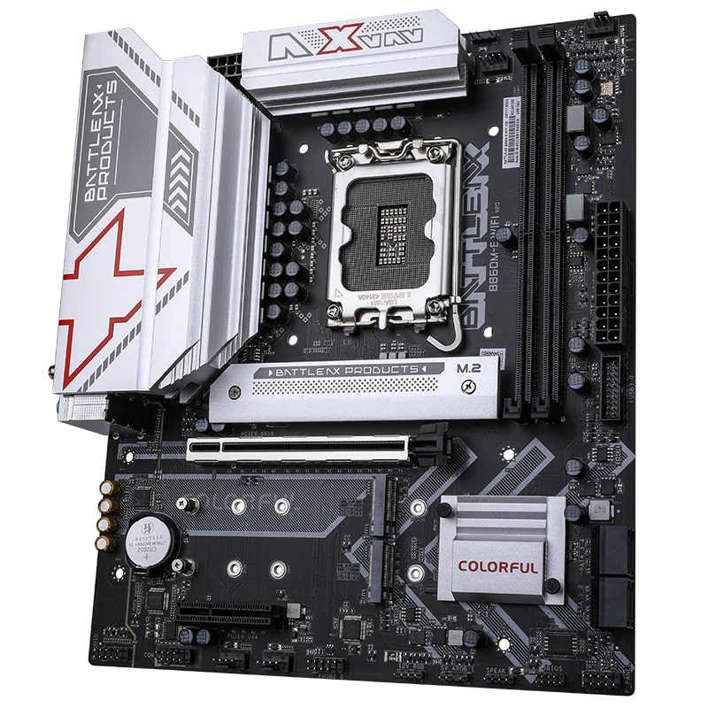 COLORFUL BATTLE-AX B860M-E WIFI V20 DDR5 7600MHz mATX Gaming (Oyuncu) Anakart 