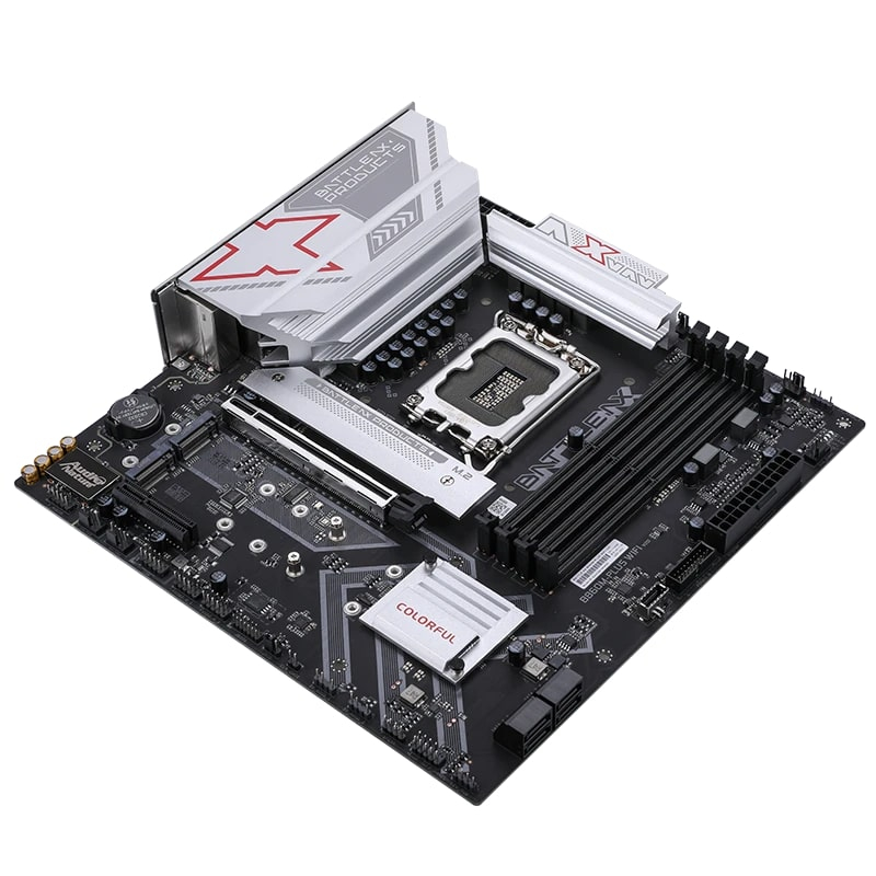 COLORFUL BATTLE-AX B860M-PLUS WIFI V20 DDR5 7600Mhz mATX Gaming (Oyuncu) Anakart