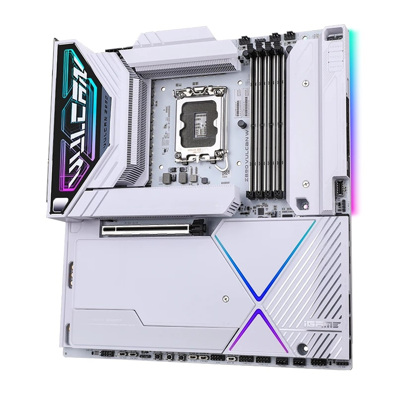 COLORFUL iGame Z890 VULCAN W V20 DDR5 9200Mhz (OC) ATX LGA1851 Gaming Anakart