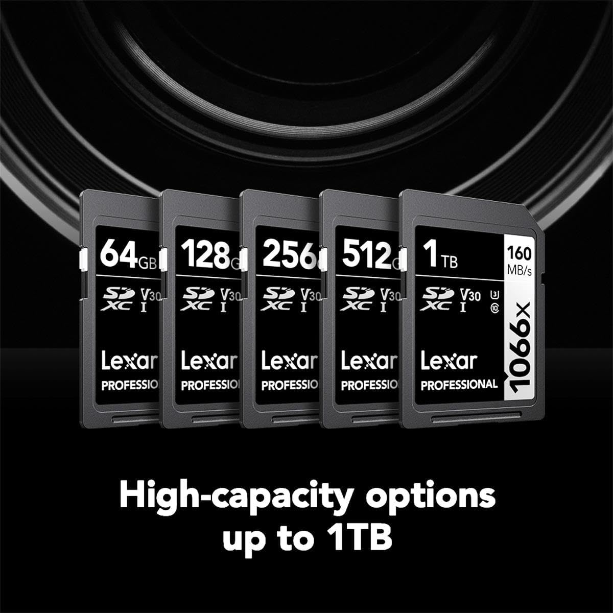 Lexar 128GB LSD1066128G-BNNNG  SDXC 1066X SDXC UHS-I 160/120MB/s MicroSD Hafıza Kartı